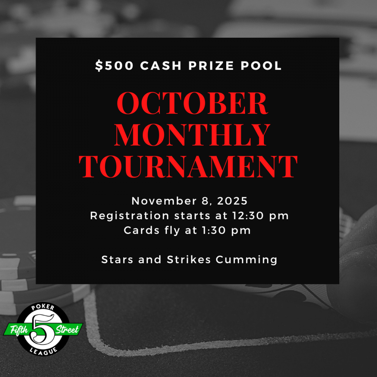 Have Fun with 5th Street Poker League